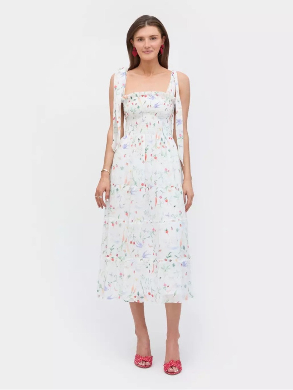 Hill House Home Susannah Garrod Vegetable Ribbon Ellie Nap Dress
